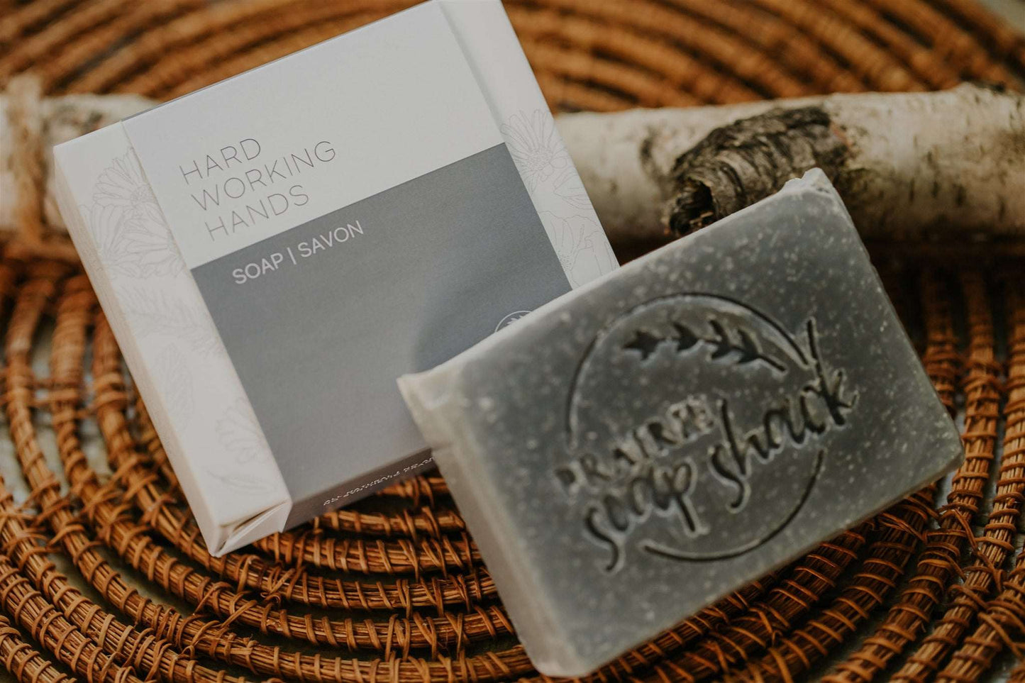 Heavy-duty cleansing hand soap with pumice, clay and essential oils for working hands