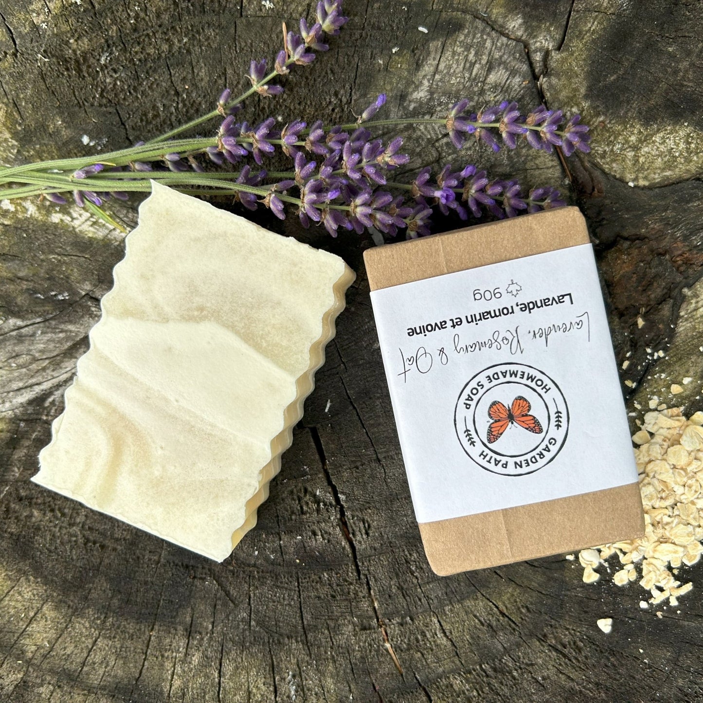 Lavender Rosemary Oatmeal Bar Soap | Natural Exfoliating Soap with Essential Oils - Best Life Apparel