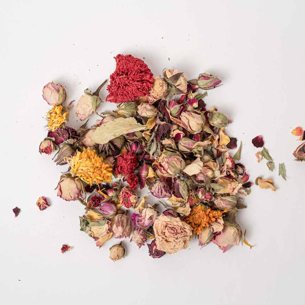 Love Tea – Mixed Rose Petals & Buds Herbal Tea - by Rayhana Organics - Best Life Apparel
