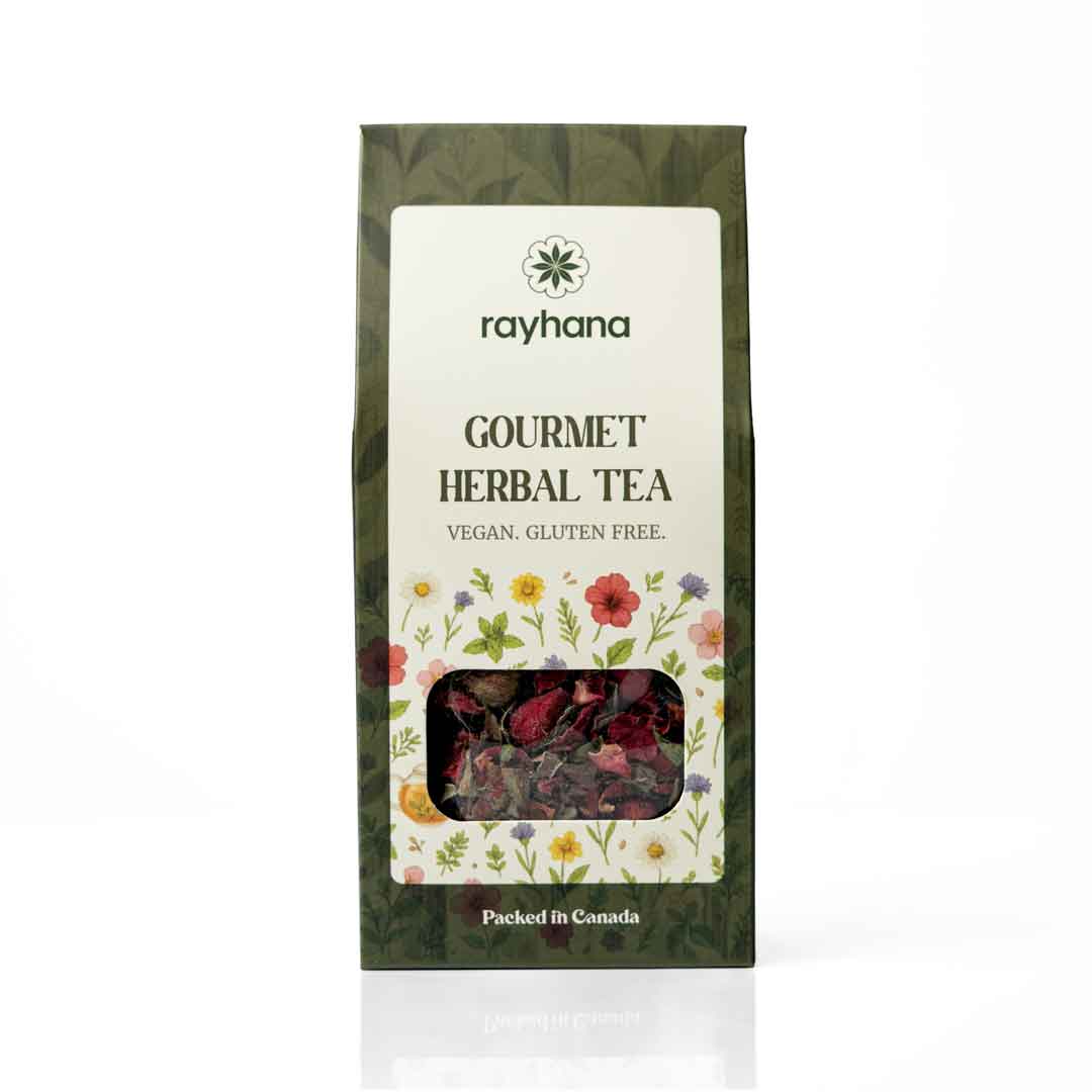 Red Rose Tea – Whole Rose Buds Herbal Tea - by Rayhana Organics - Best Life Apparel