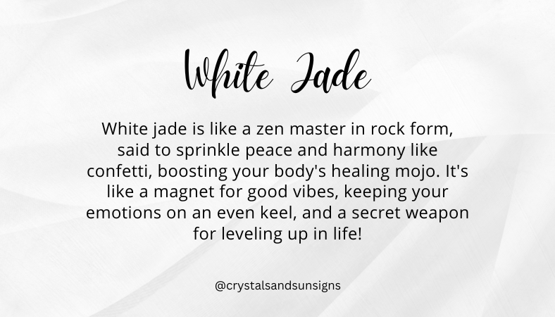 White Jade healing properties bracelet — spiritual gift for her, stone of enlightenment