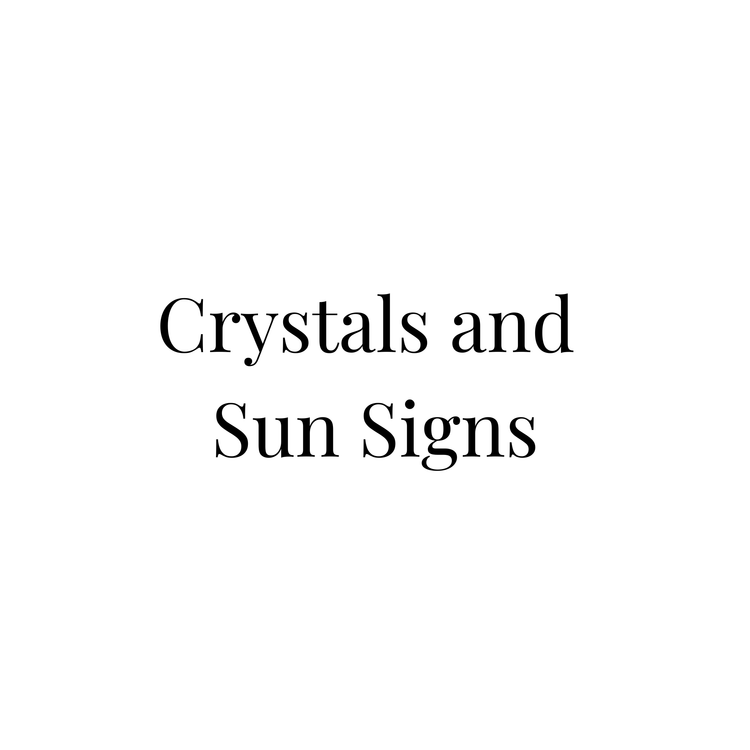Crystals & Sun Signs Company Logo