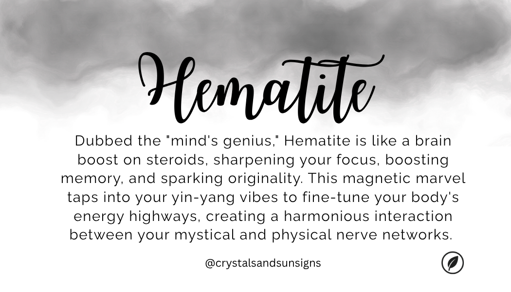 Hematite crystal bracelet gift packaging — grounding and strength bracelet, mindfulness gift for women