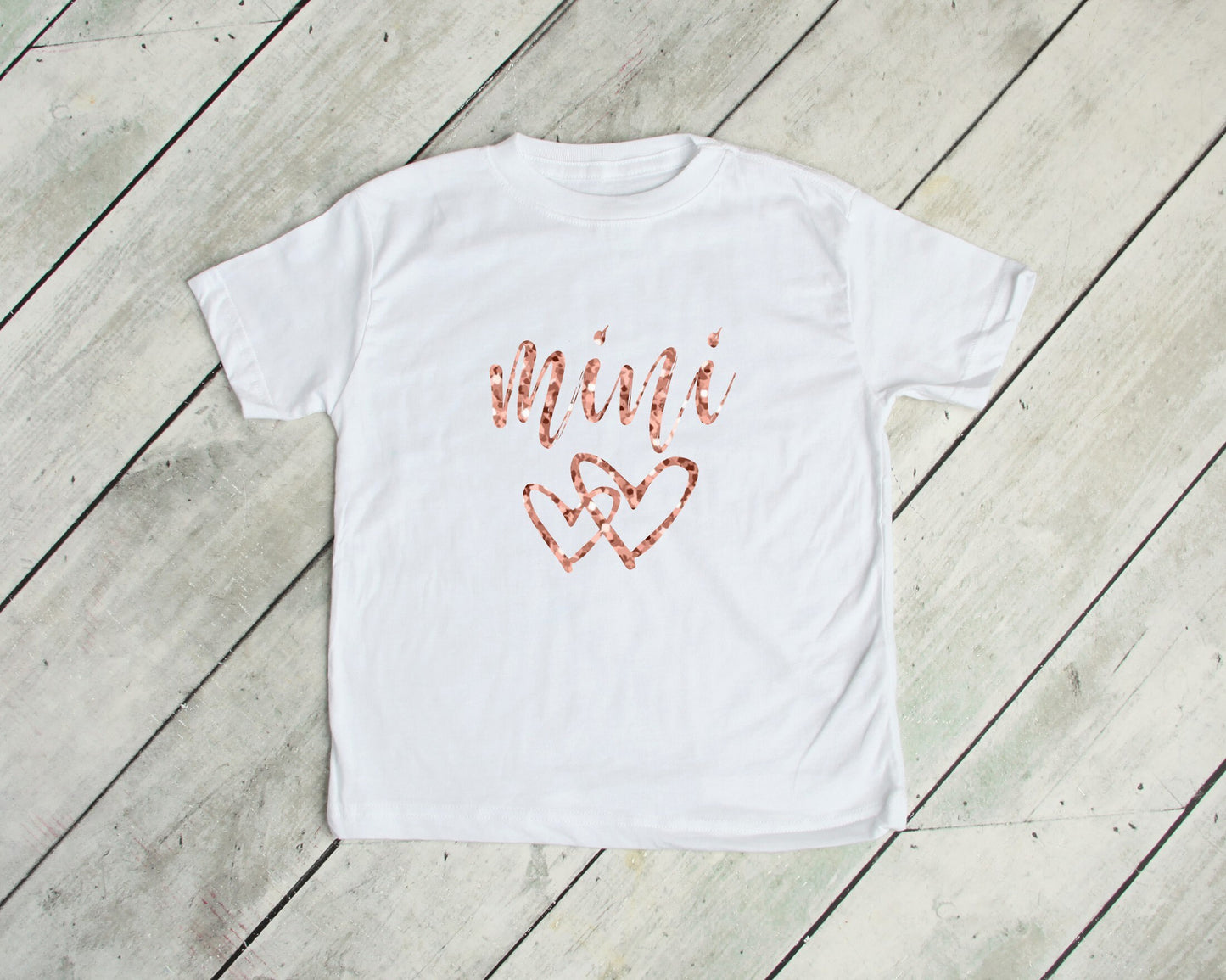 Matching Mama and Mini Glitter Shirts