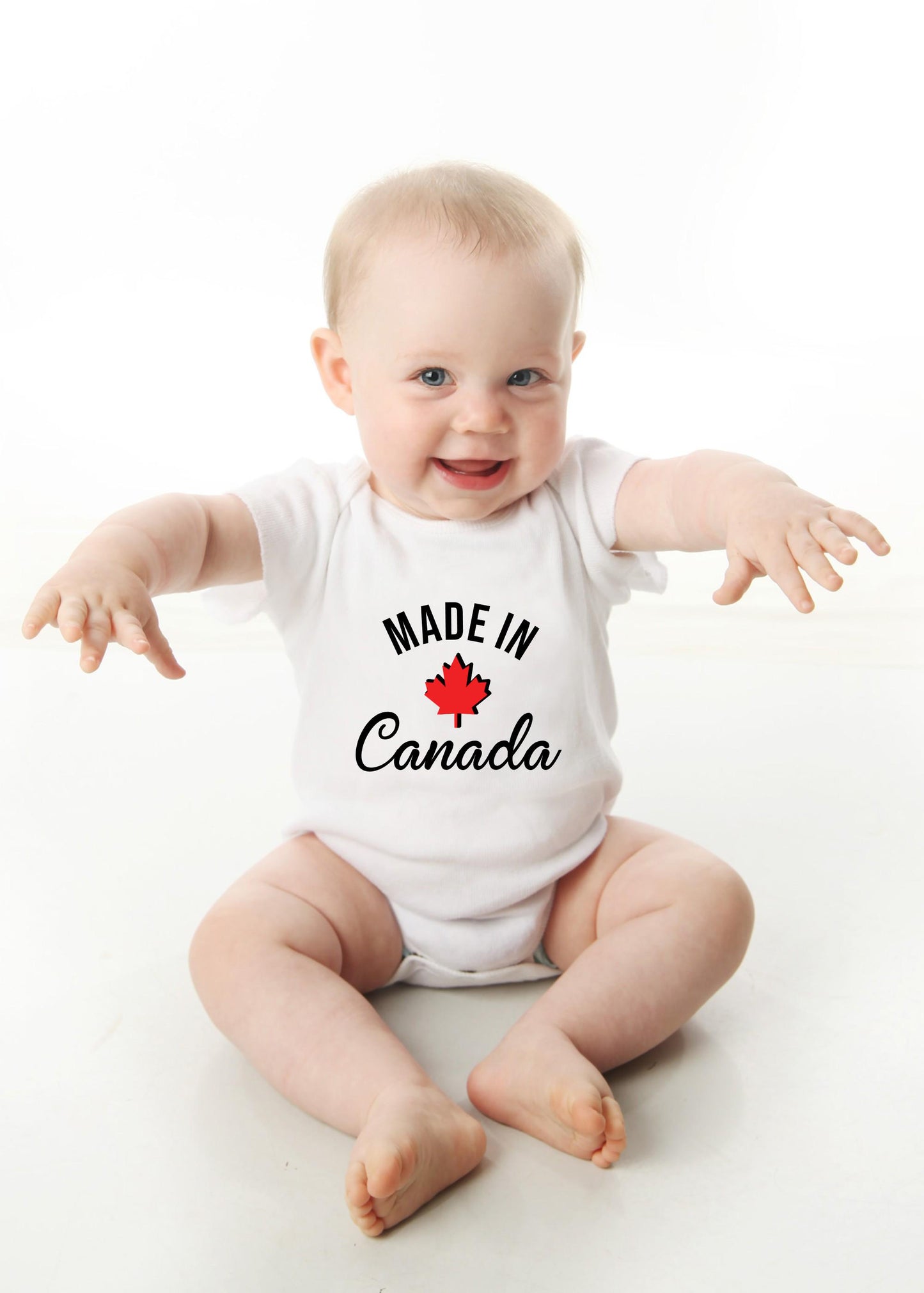 Made in Canada Baby Bodysuit or Toddler T-Shirt