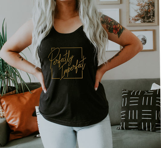 Perfectly Imperfect Racerback Tank Top