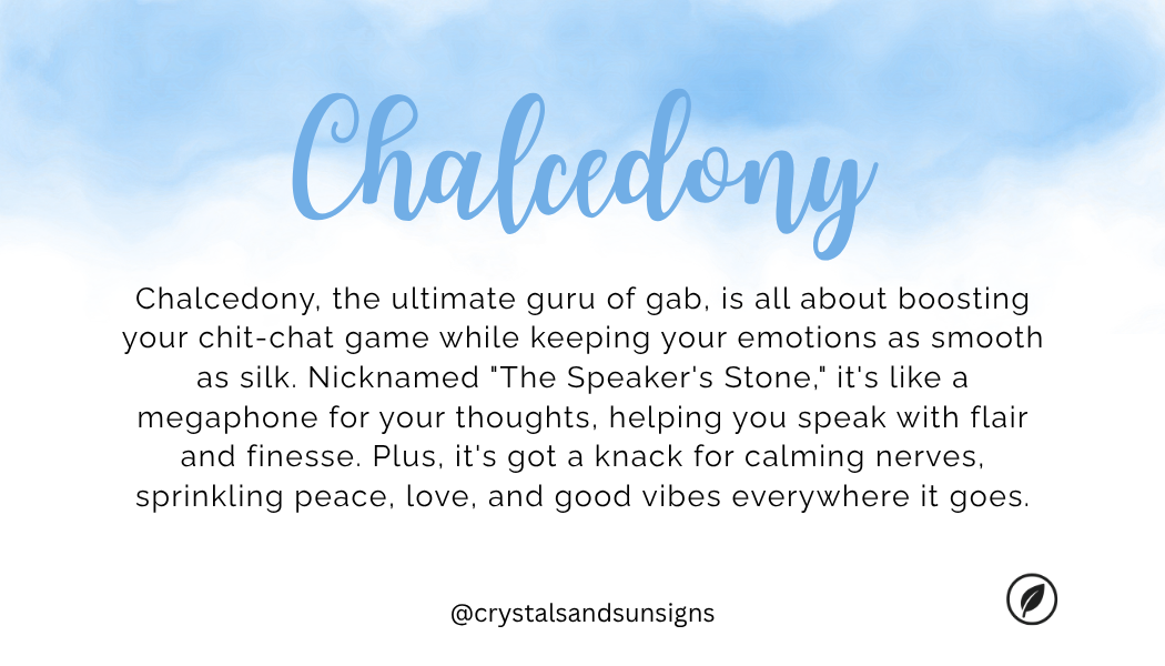 Chalcedony crystal bracelet gift packaging — calming stone bracelet, birthday gift for women