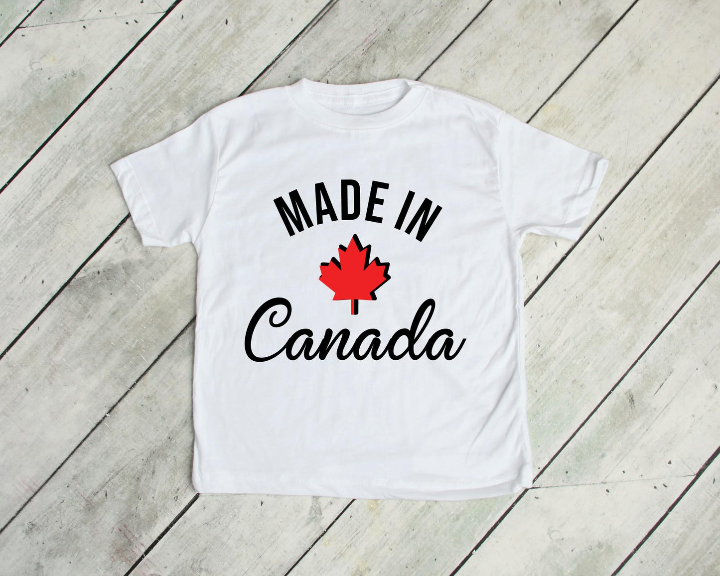 Made in Canada Baby Bodysuit or Toddler T-Shirt