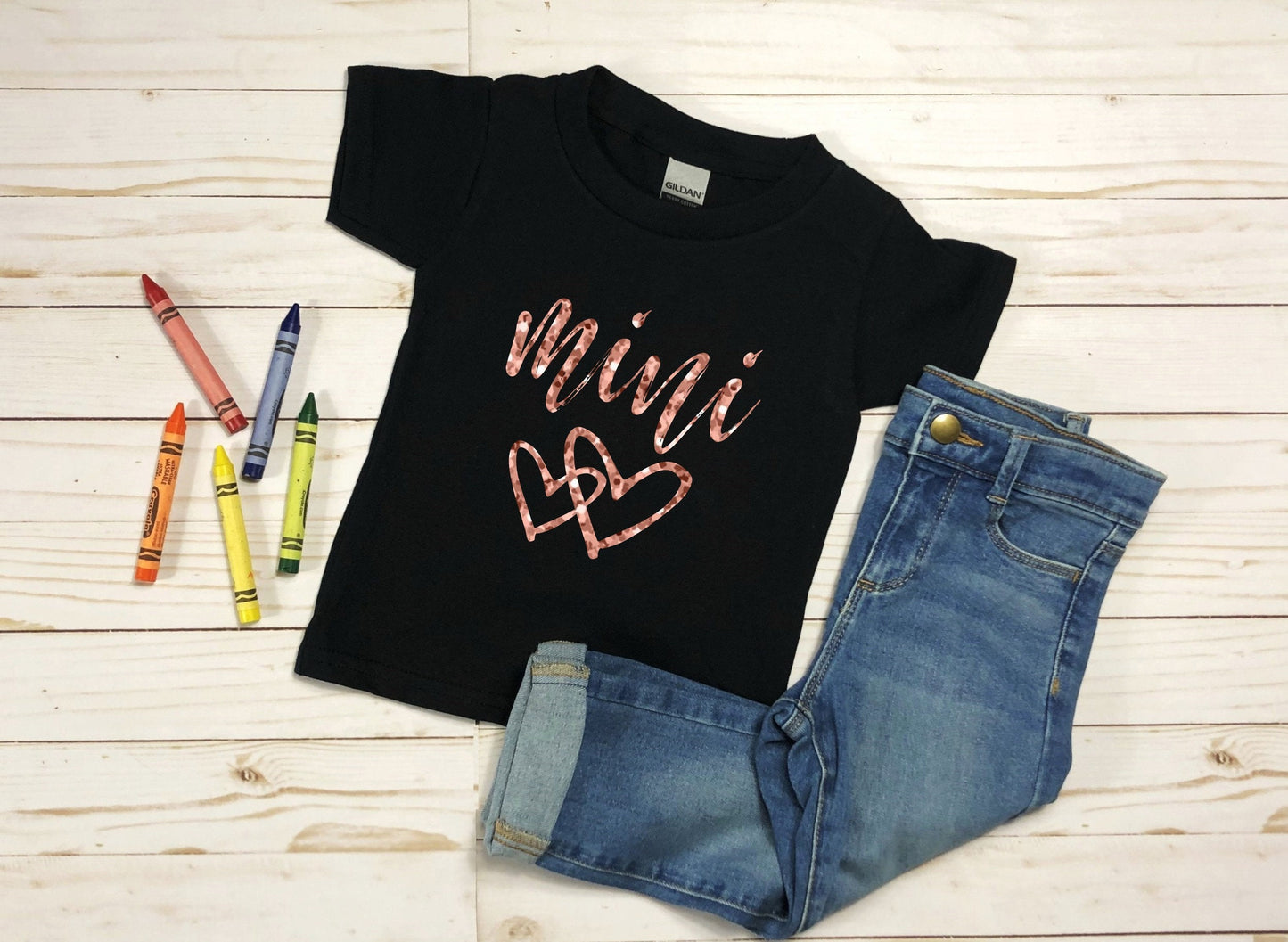 Matching Mama and Mini Glitter Shirts