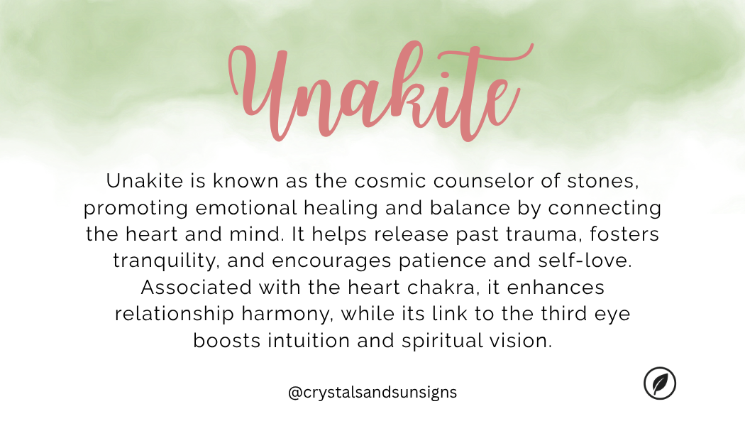 Unakite crystal bracelet gift packaging — emotional healing bracelet, birthday gift for her