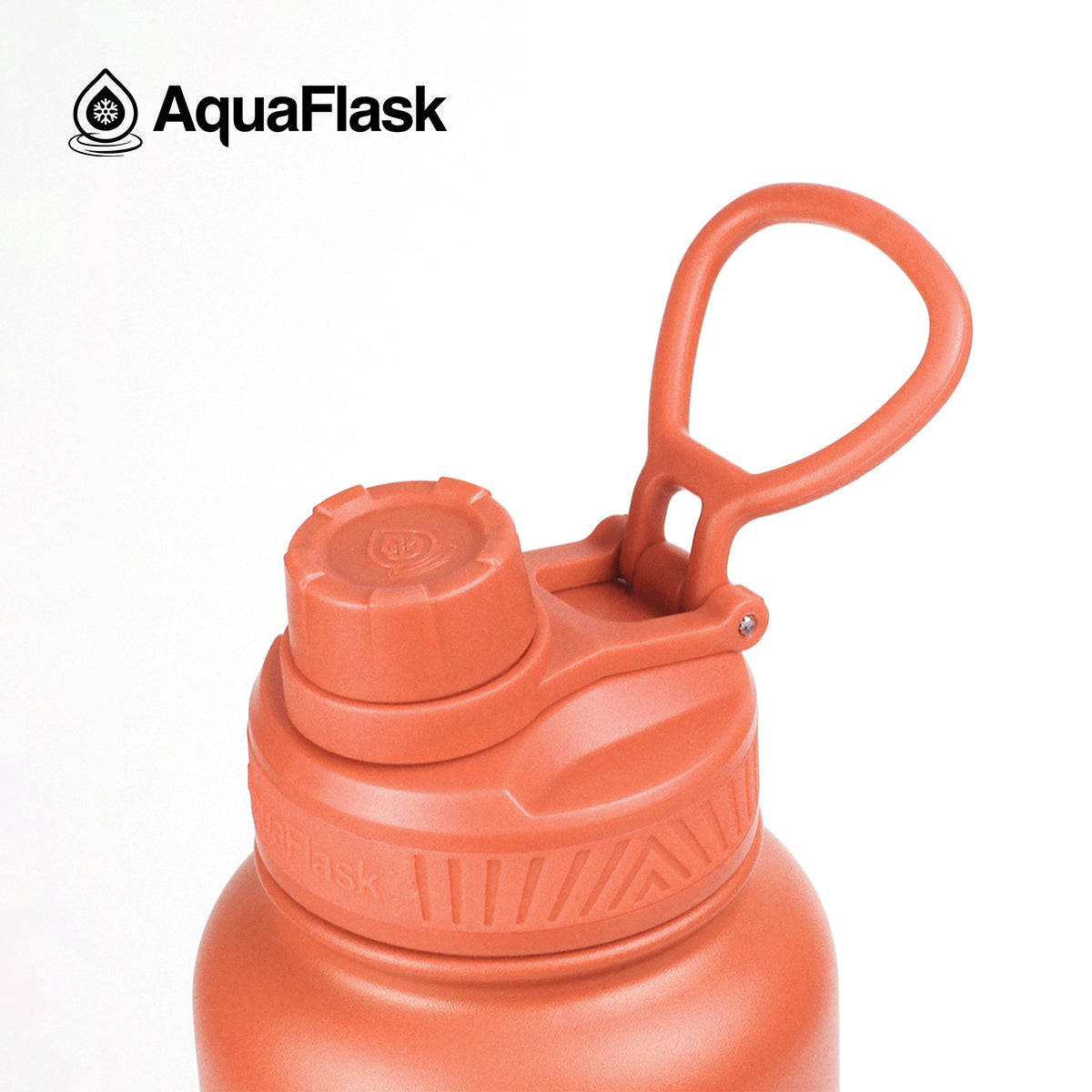 orange lid AquaFlask Original 1080ml for travel, commuting and on-the-go hydration