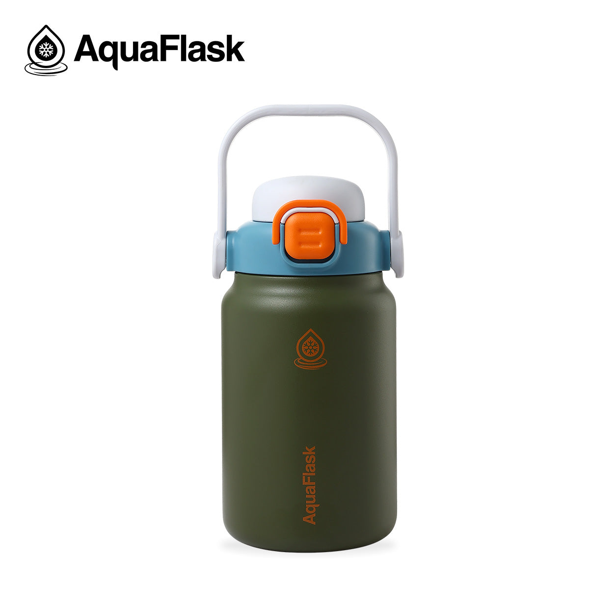 AquaFlask Jug 40oz for office, desk and everyday hydration peony