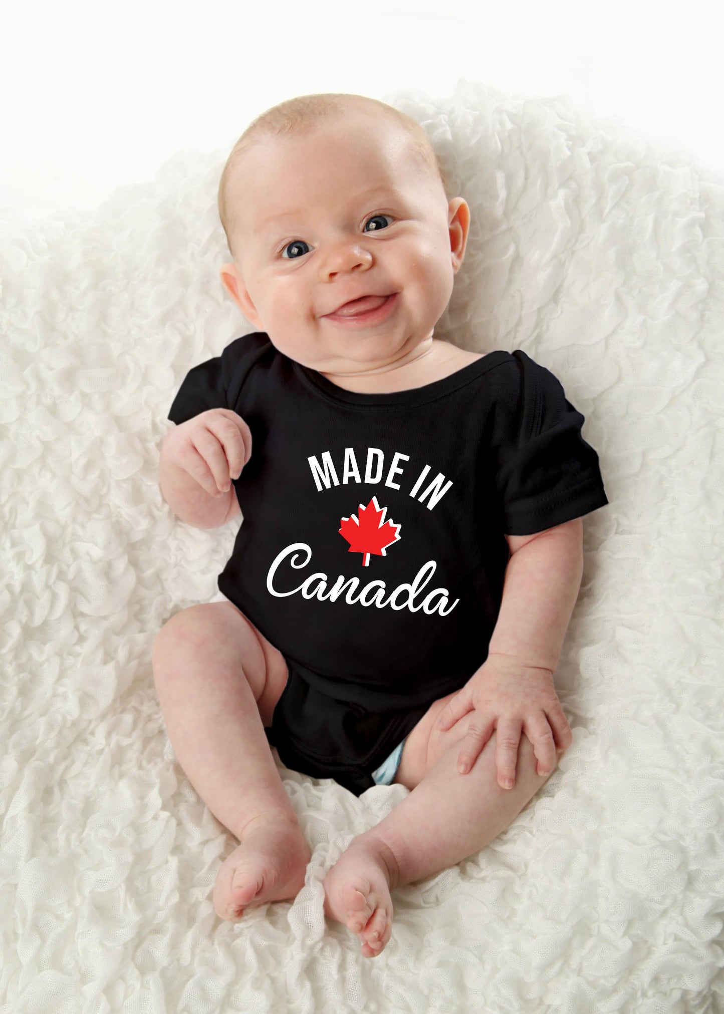 Made in Canada Baby Bodysuit or Toddler T-Shirt