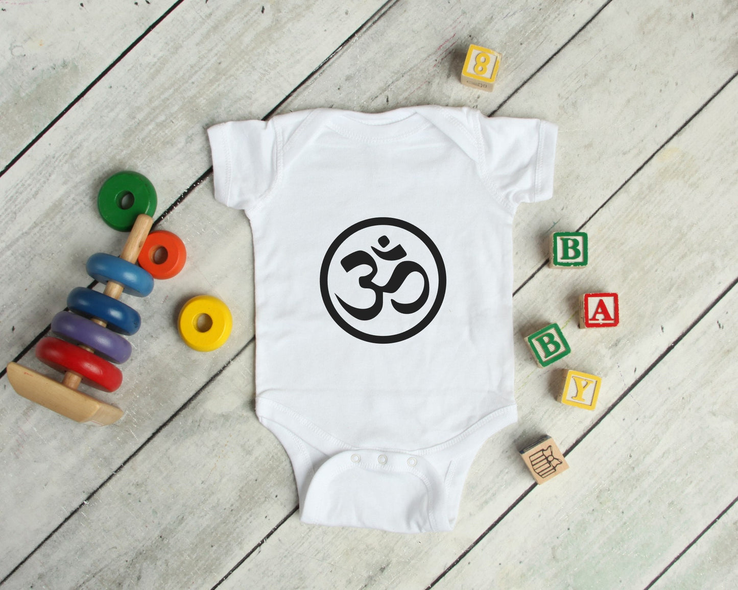 Om Symbol Infant Bodysuit or Toddler T-shirt