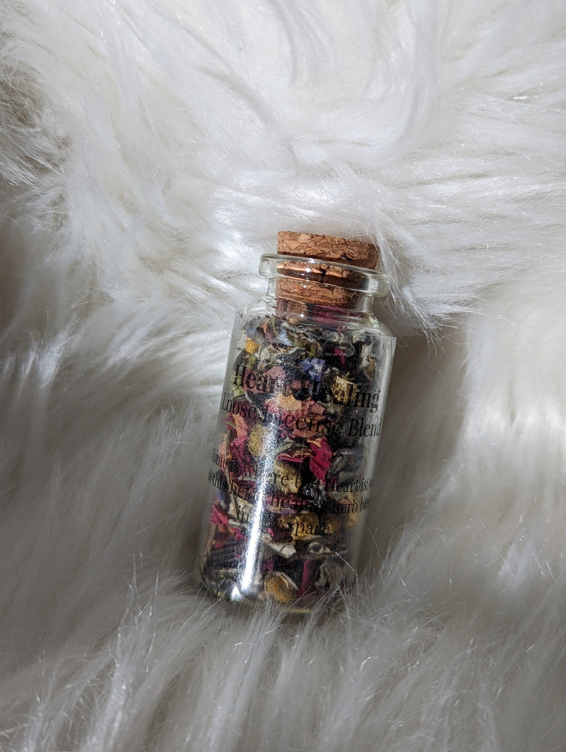 Heart healing loose incense for grief, heartbreak and emotional restoration
