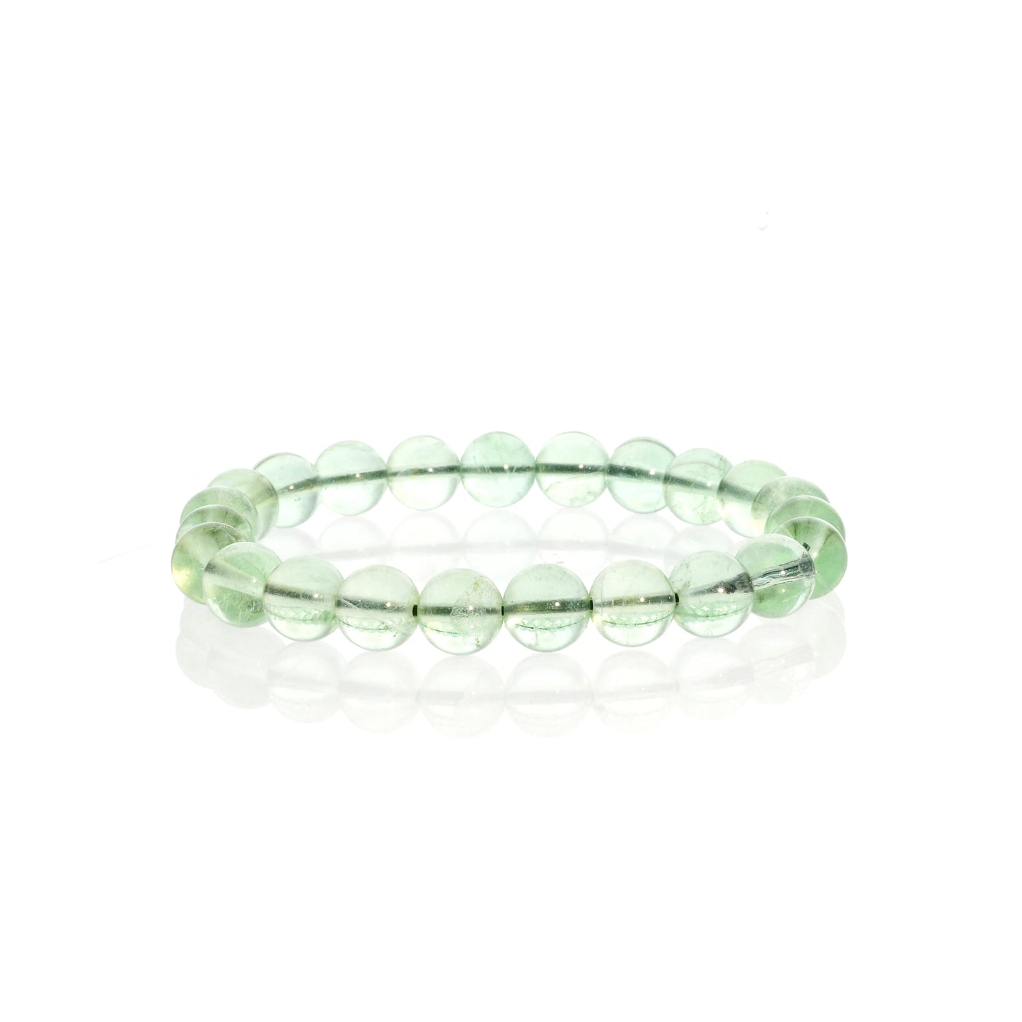 Natural fluorite bracelet for study, focus and intellectual clarity