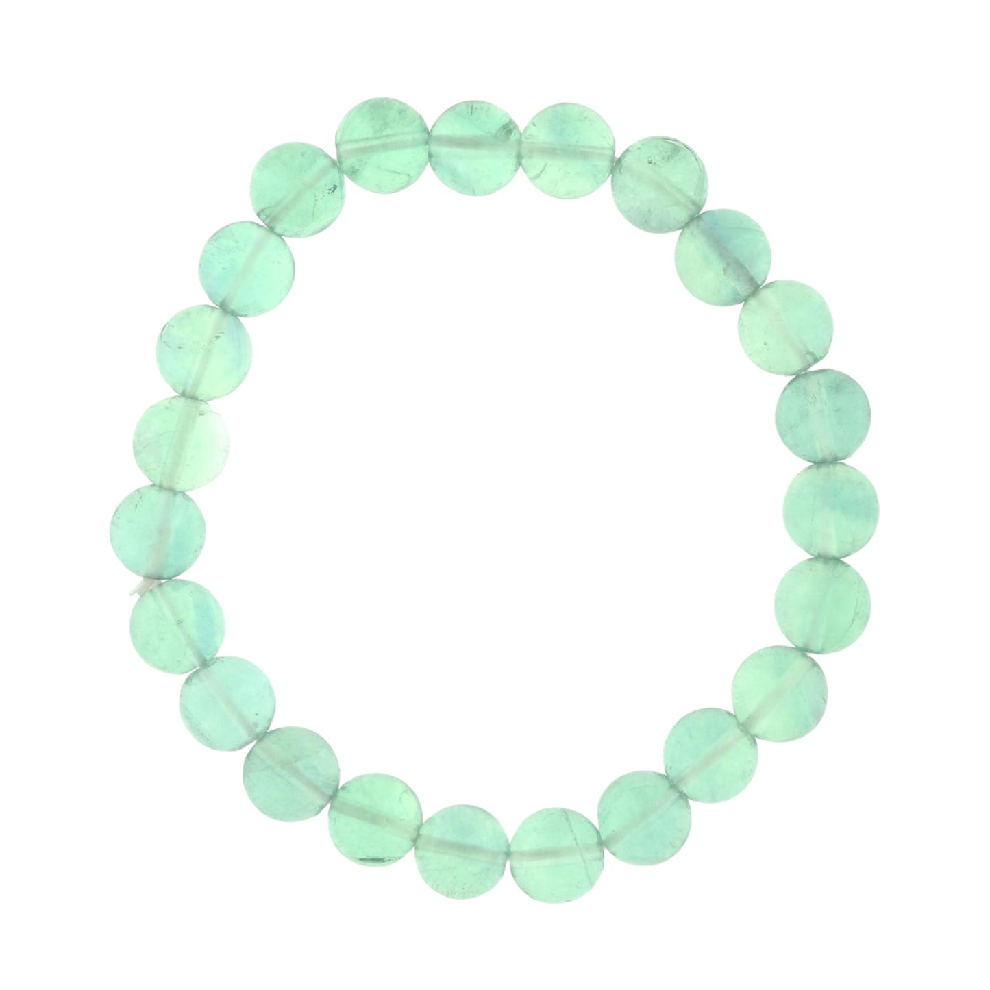 Fluorite crystal bracelet for aura cleansing and energetic protection