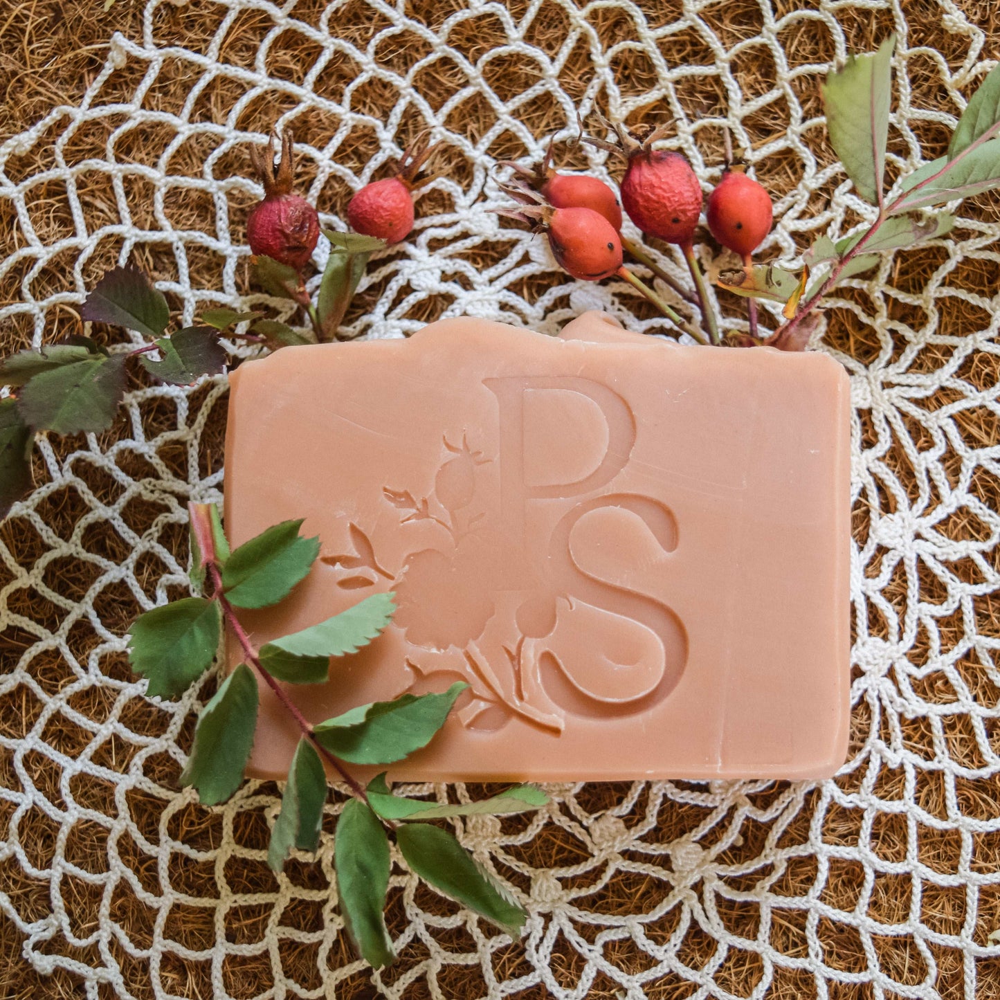 Prairie Soap Shack rose hip soap for glowing, smooth and balanced skin