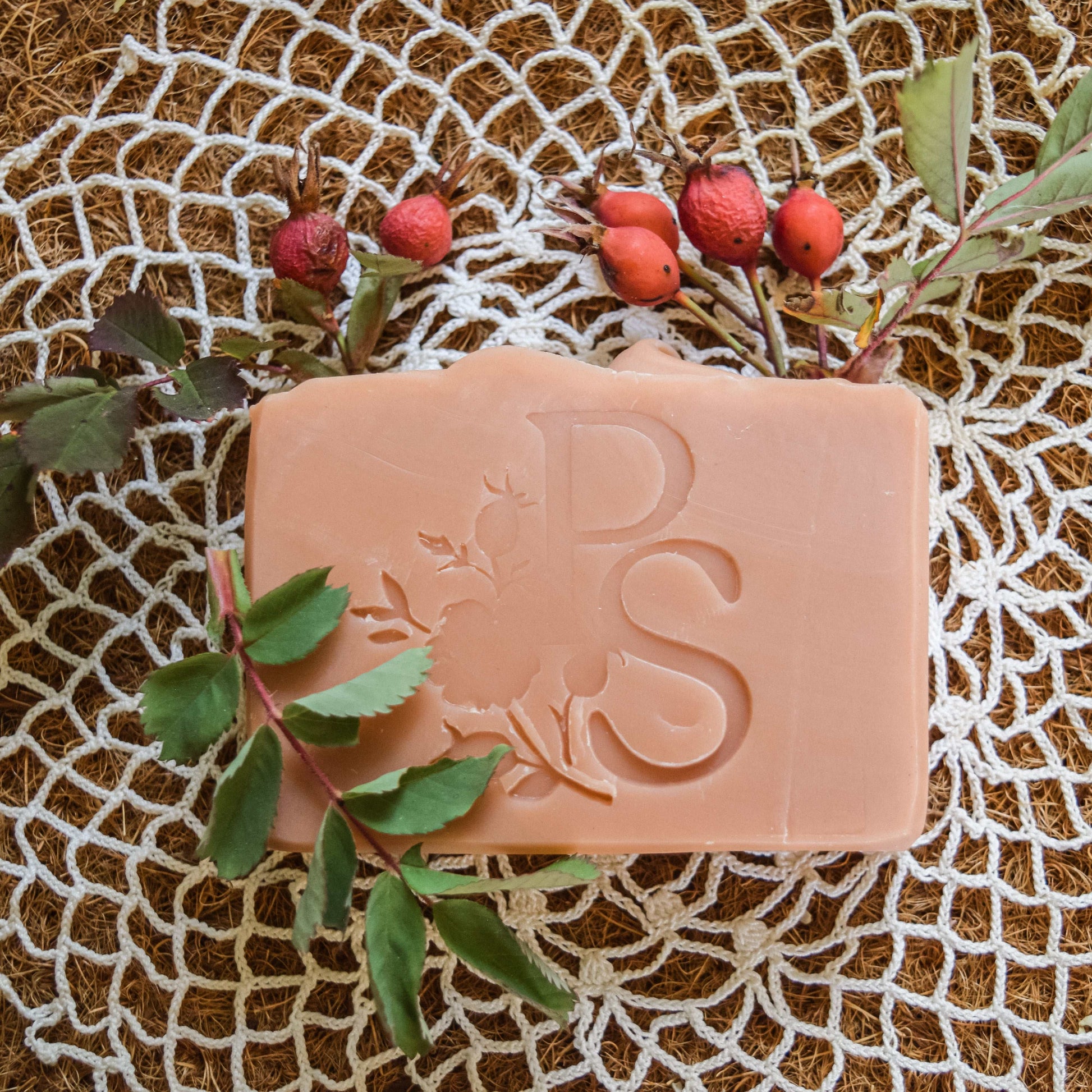 Prairie Soap Shack rose hip soap for glowing, smooth and balanced skin