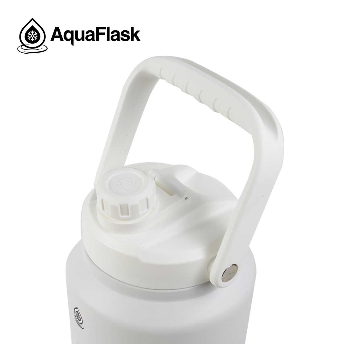 white lid AquaFlask Original 2484ml in multiple colour options