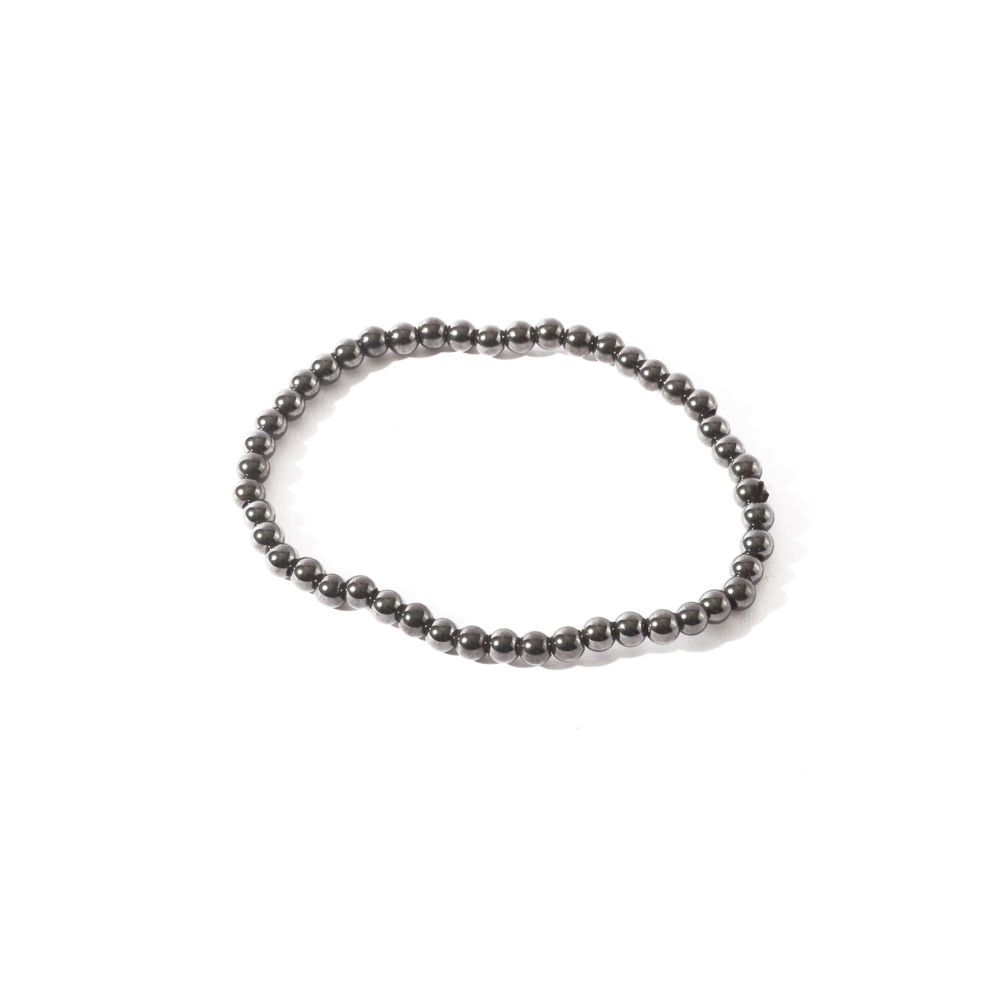 Protective hematite bracelet for releasing stress and negative patterns
