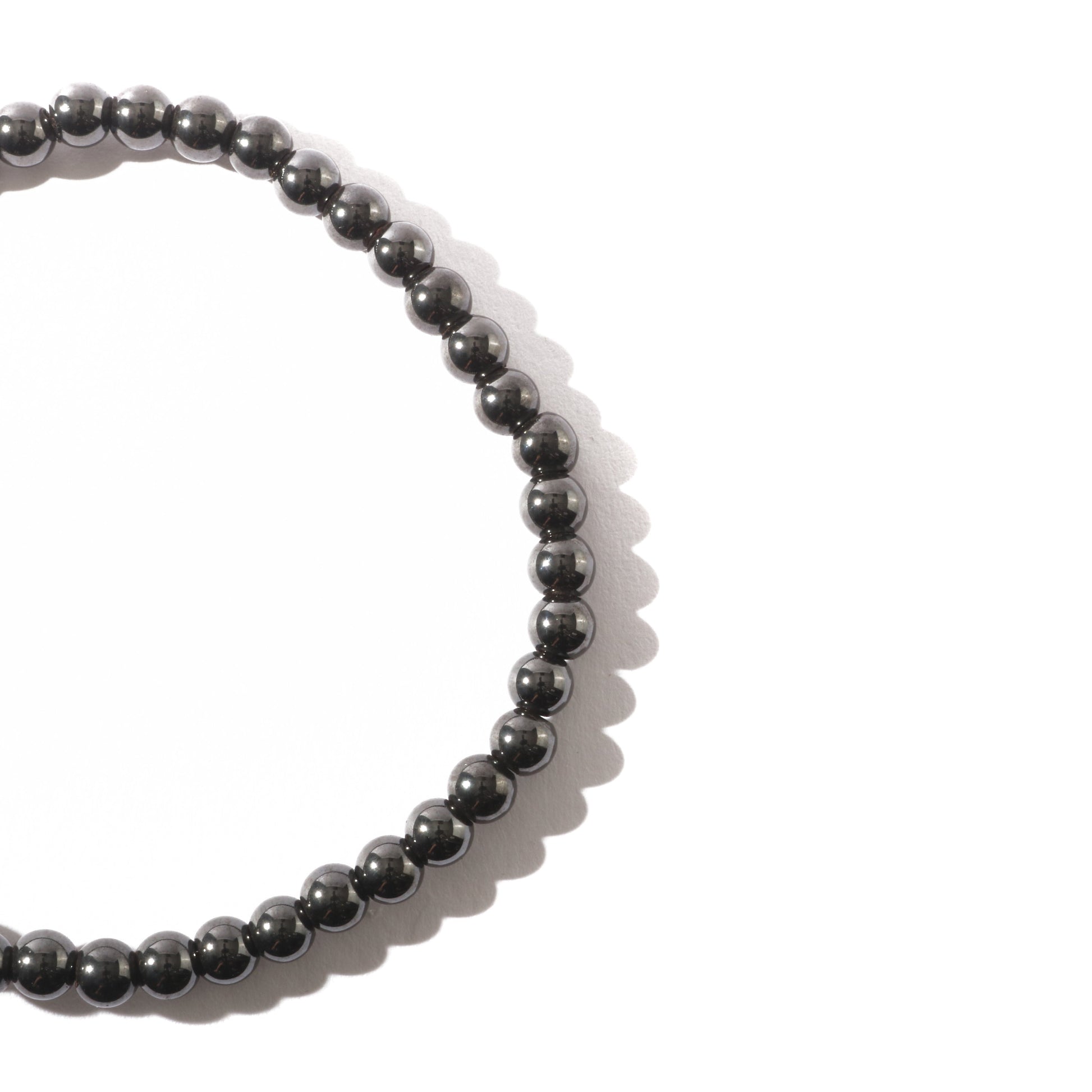 Hematite bracelet for blood circulation support and physical vitality
