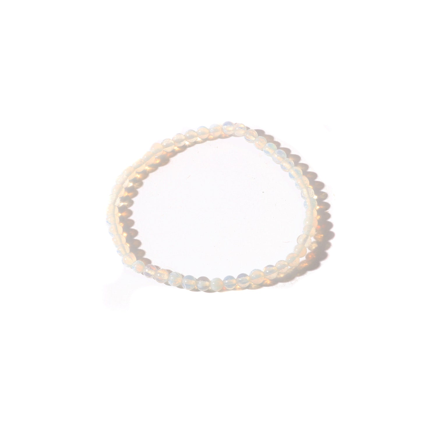 Natural opalite healing bracelet for anxiety relief and inner peace