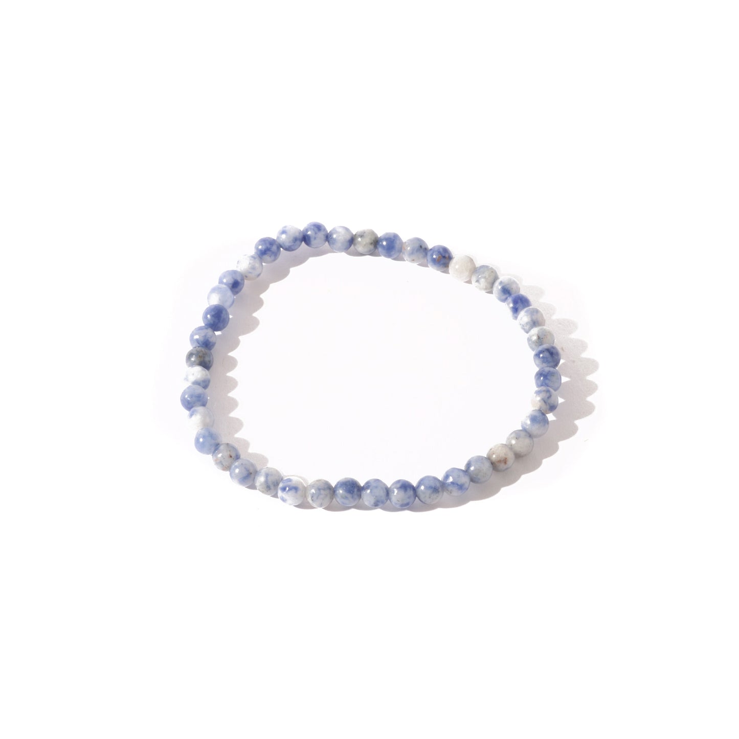 Sodalite crystal bracelet for mental clarity, logic and inner peace