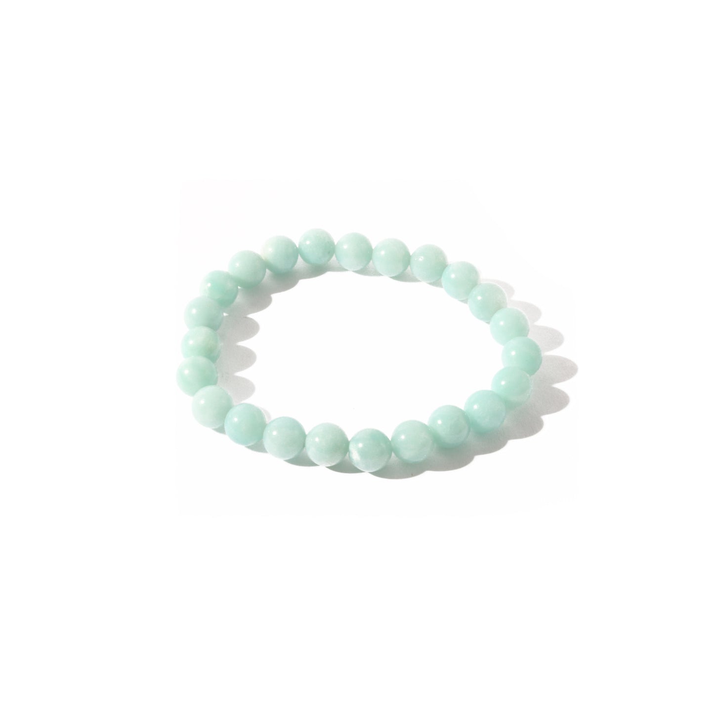 Amazonite crystal bracelet for emotional balance and clear communication