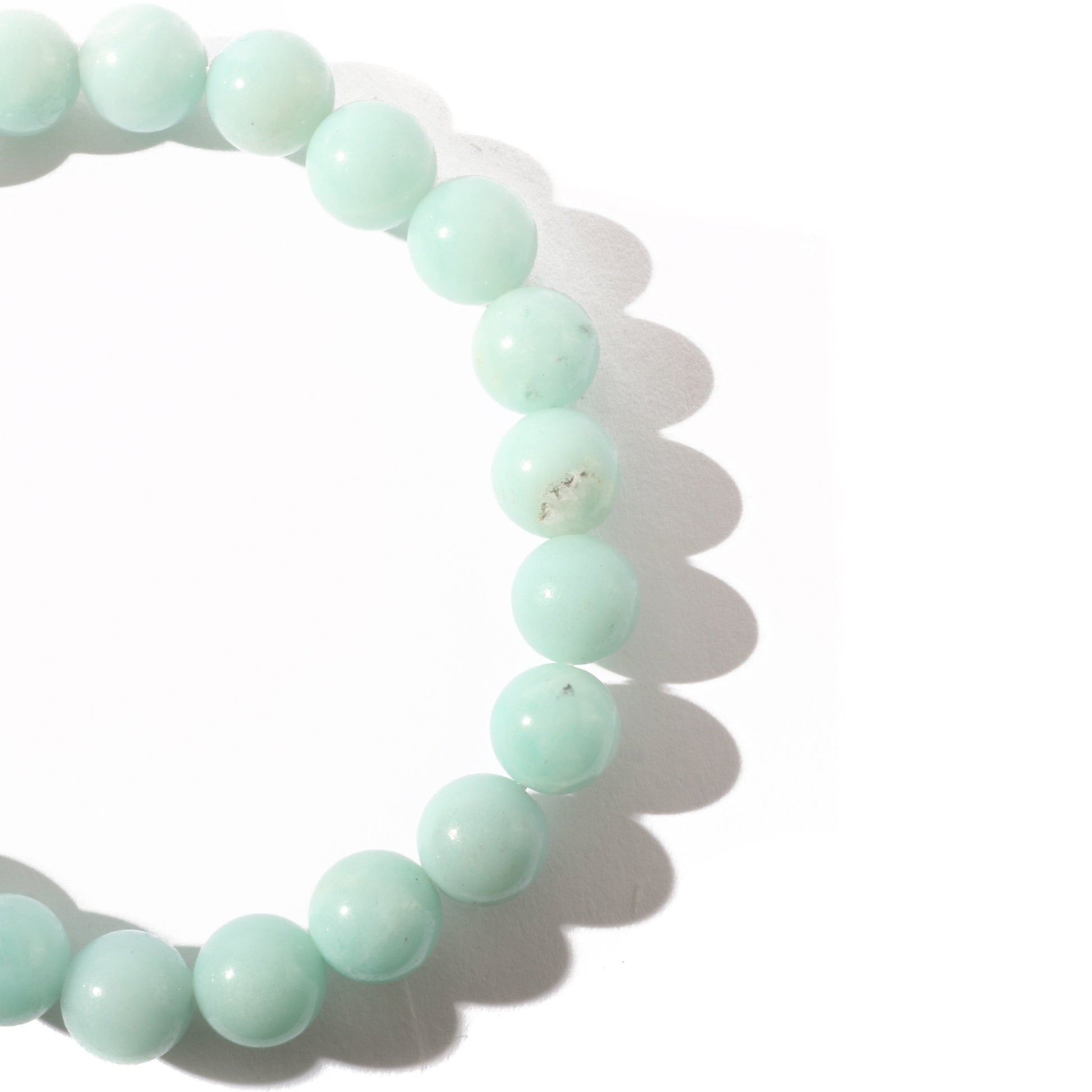 Soothing amazonite healing bracelet for anxiety relief and inner harmony