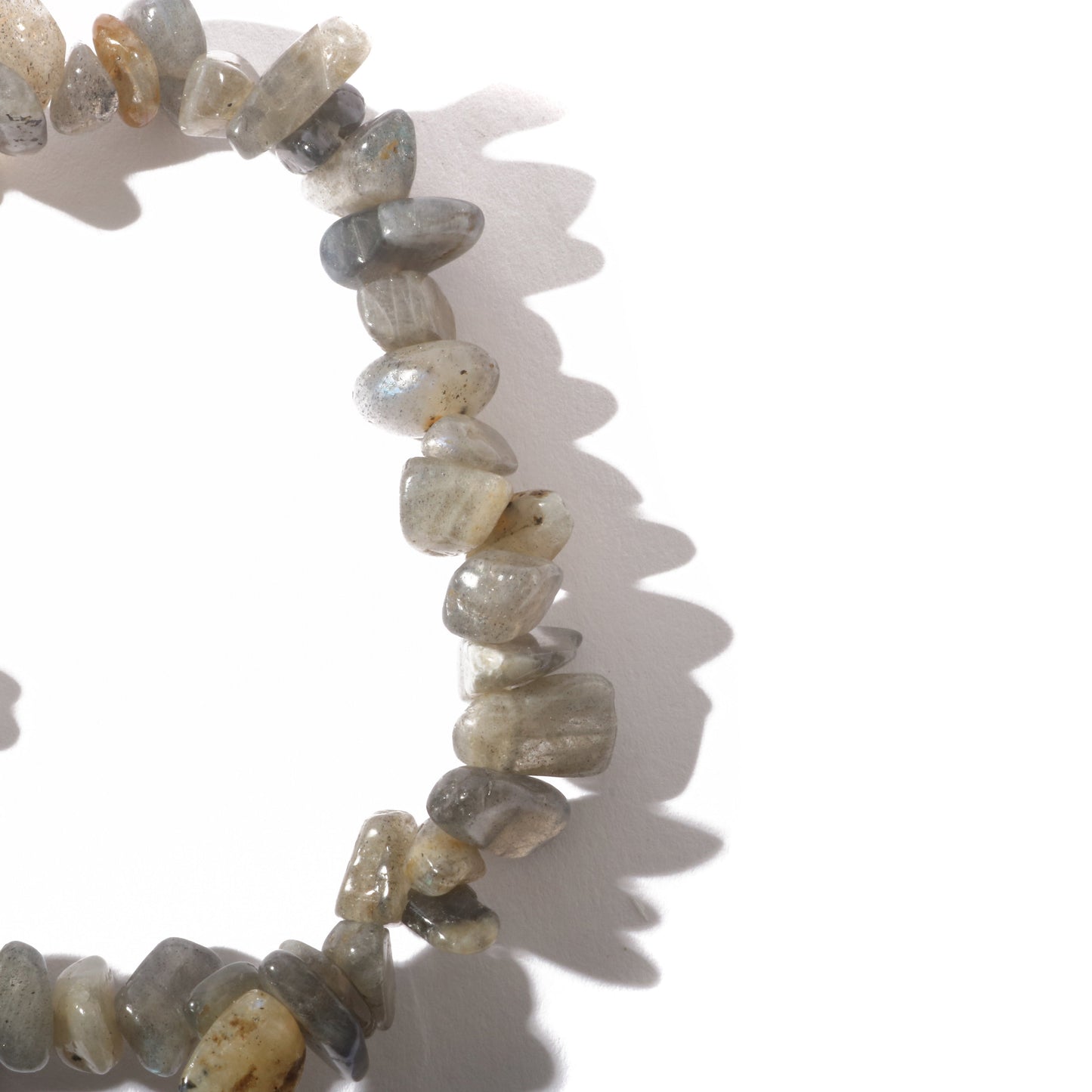 Iridescent labradorite bracelet for spiritual growth and positive change