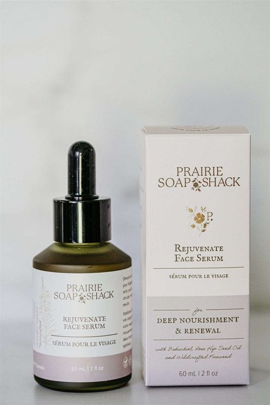 Firming and brightening face serum with fireweed, bakuchiol and rosehip seed oil