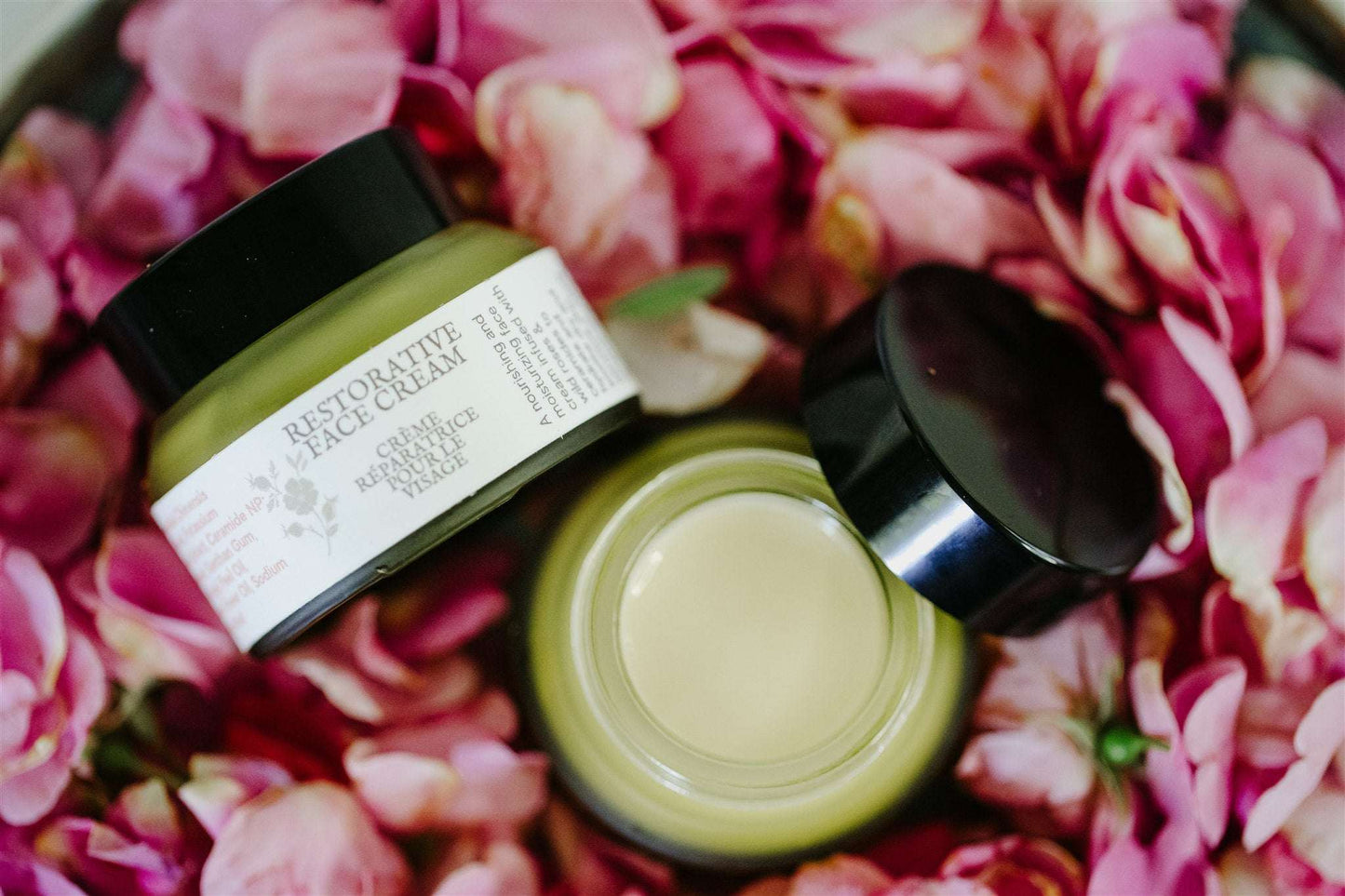 Prairie Soap Shack face cream in daily skincare routine lifestyle setting