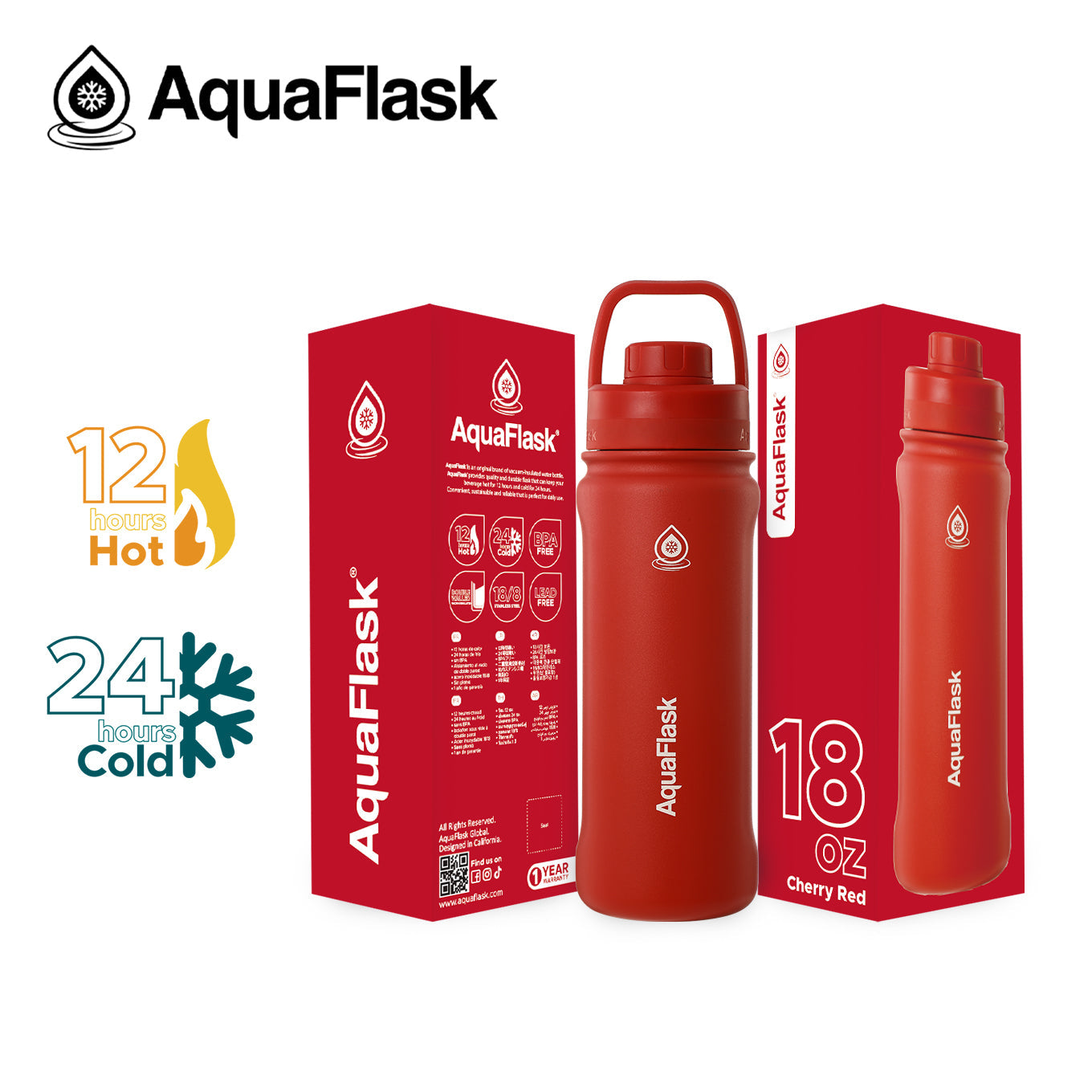 quaFlask Original 530ml for commuting, travel and everyday carry