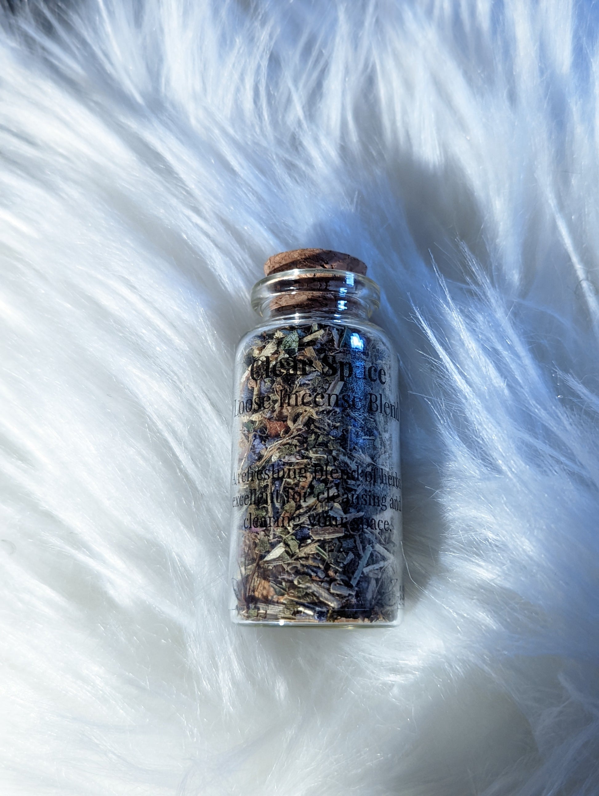 Clear Space loose incense for smudging, meditation and energy clearing rituals