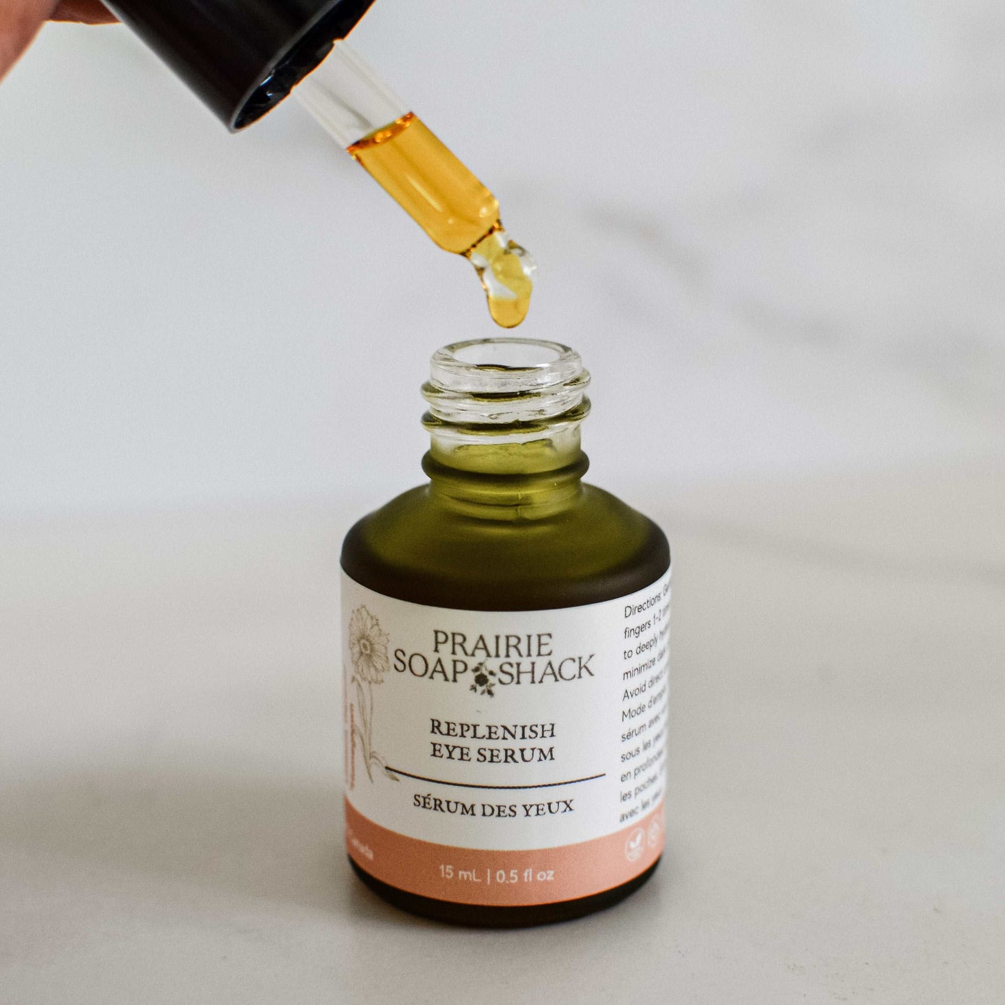 Natural bakuchiol eye serum for brightening and nourishing delicate eye area
