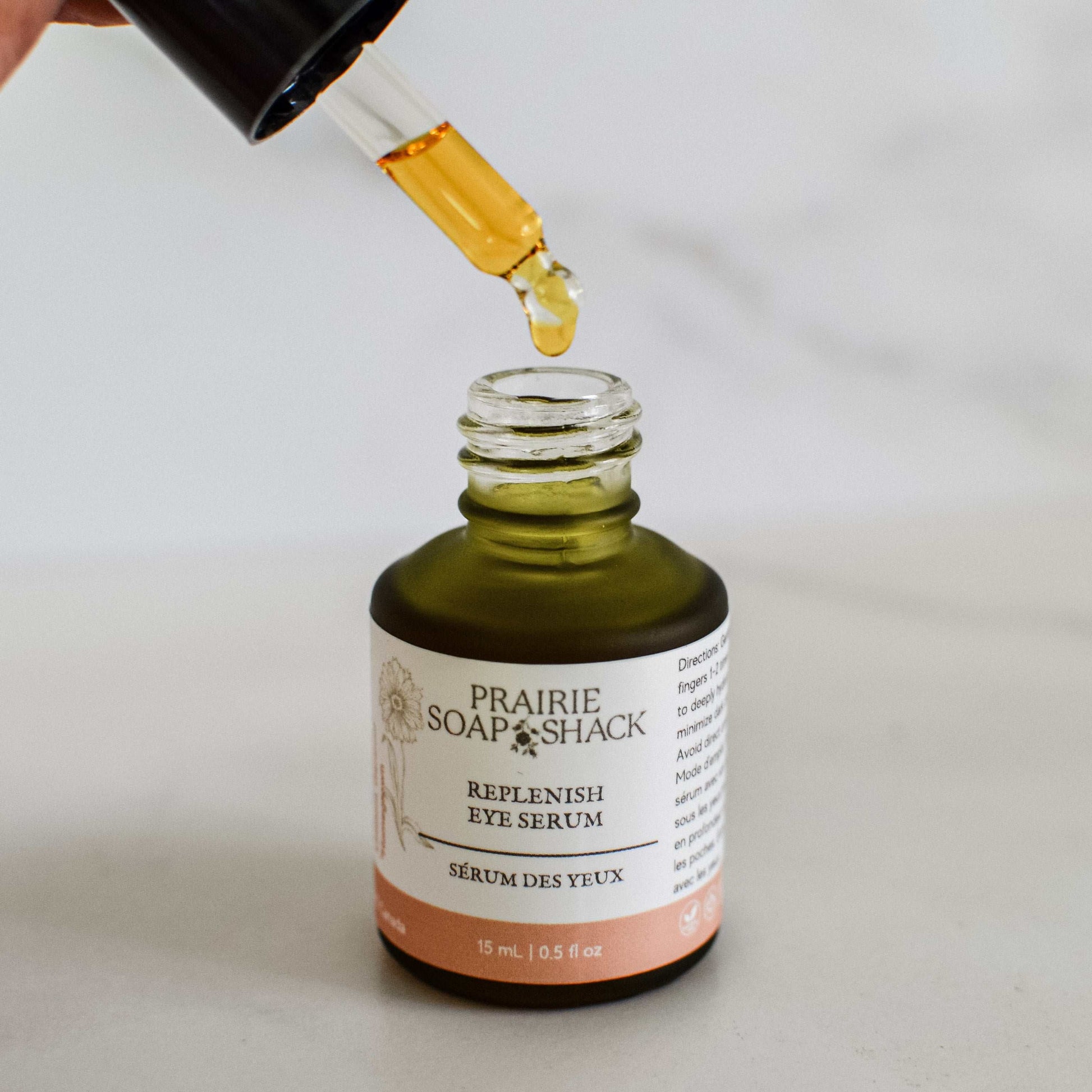Natural bakuchiol eye serum for brightening and nourishing delicate eye area