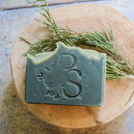 Grounding and earthy forest bath soap supporting conservation of Canada's wild spaces