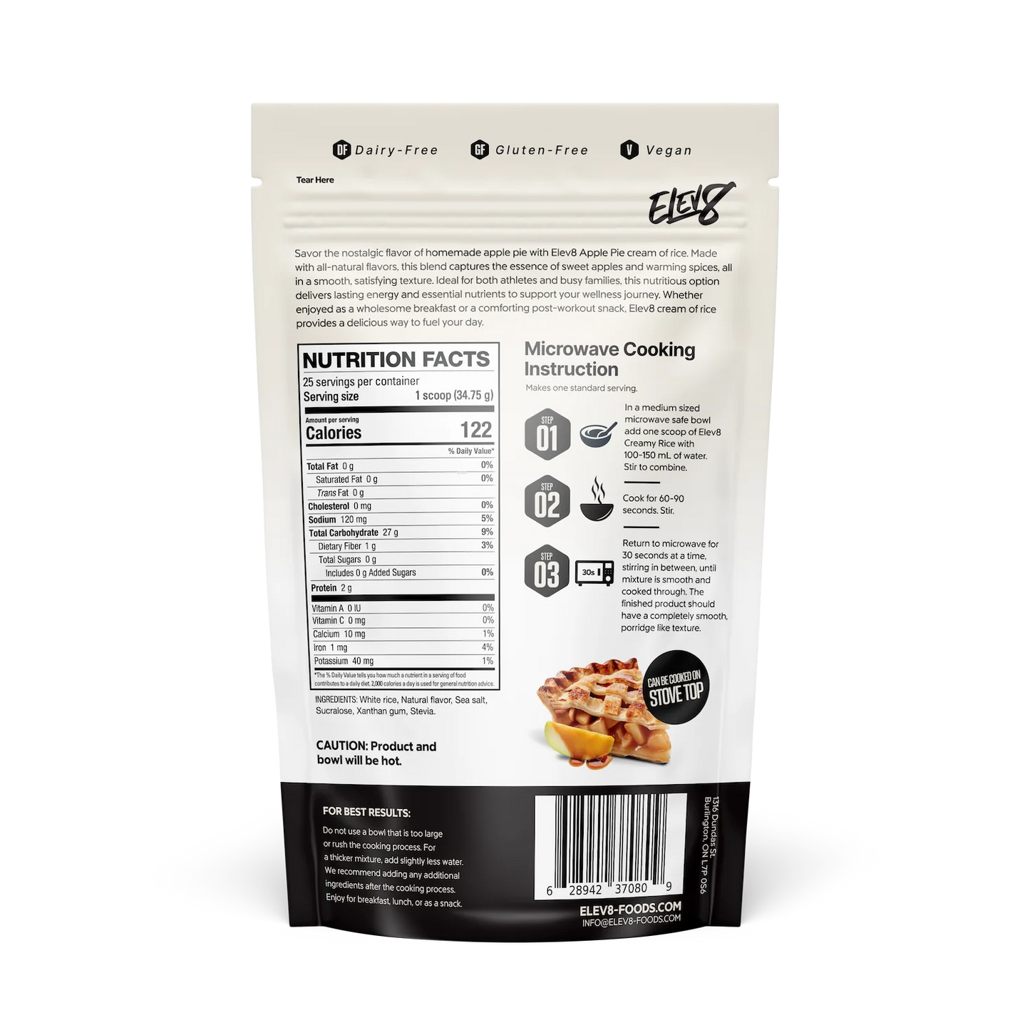 Apple Pie Creamy Rice