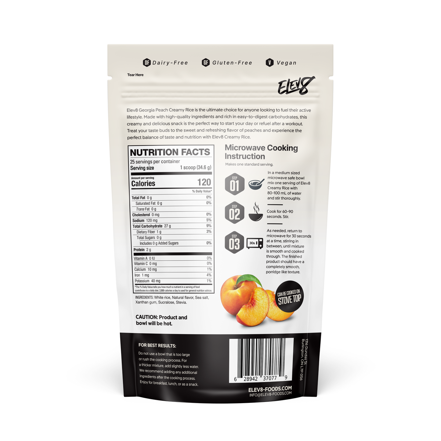 Georgia Peach Creamy Rice