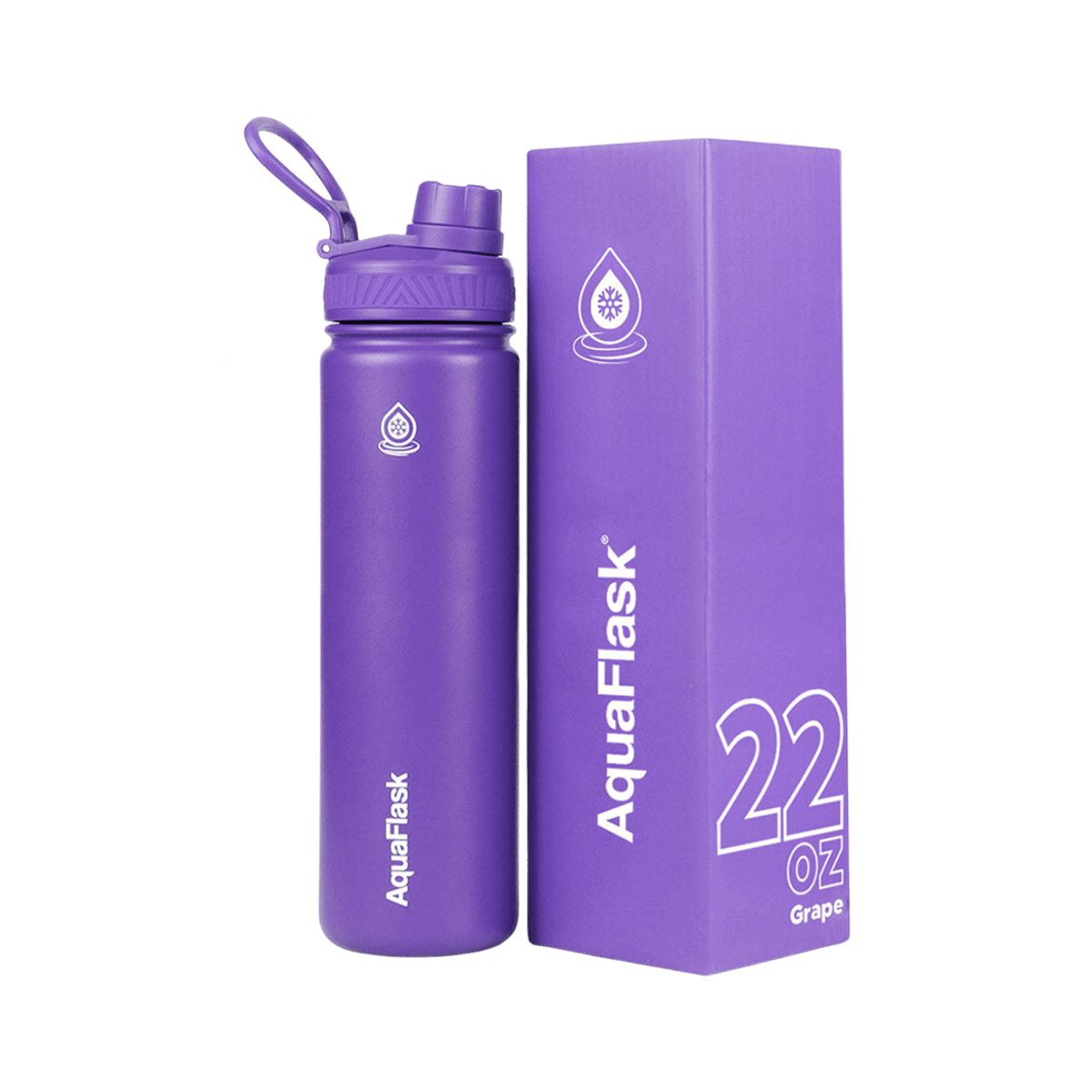 purple Stylish AquaFlask Original 650ml in bold and neutral colour options