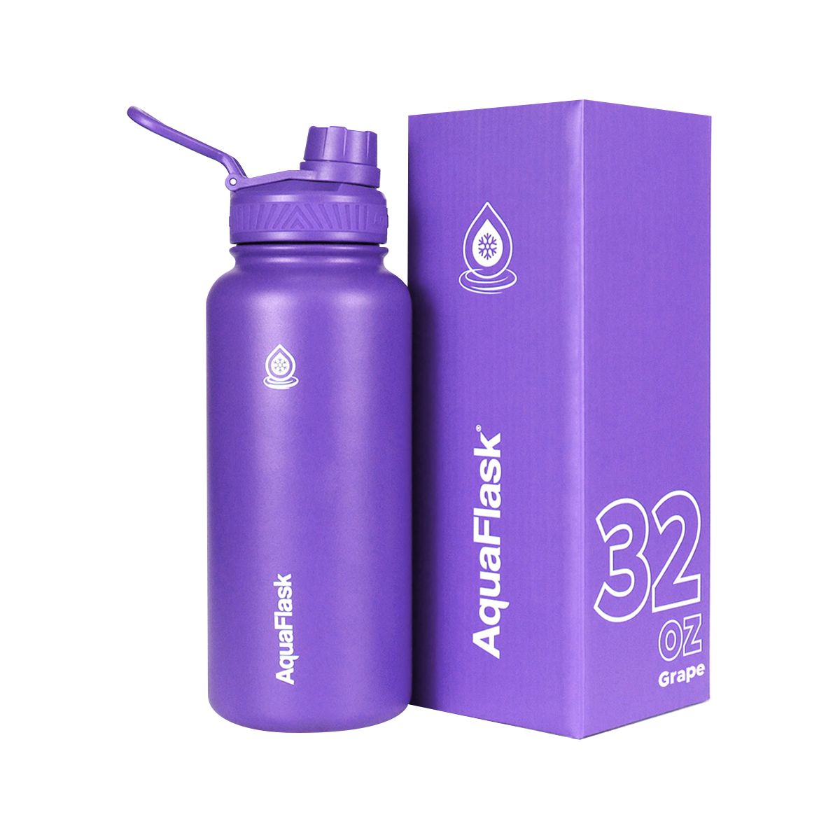 purple Stylish AquaFlask Original 935ml in bold and neutral colour options