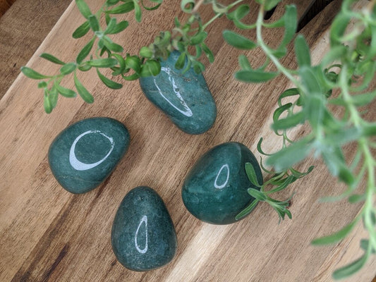 Lucky and heart-opening green aventurine crystal for abundance, growth and opportunity