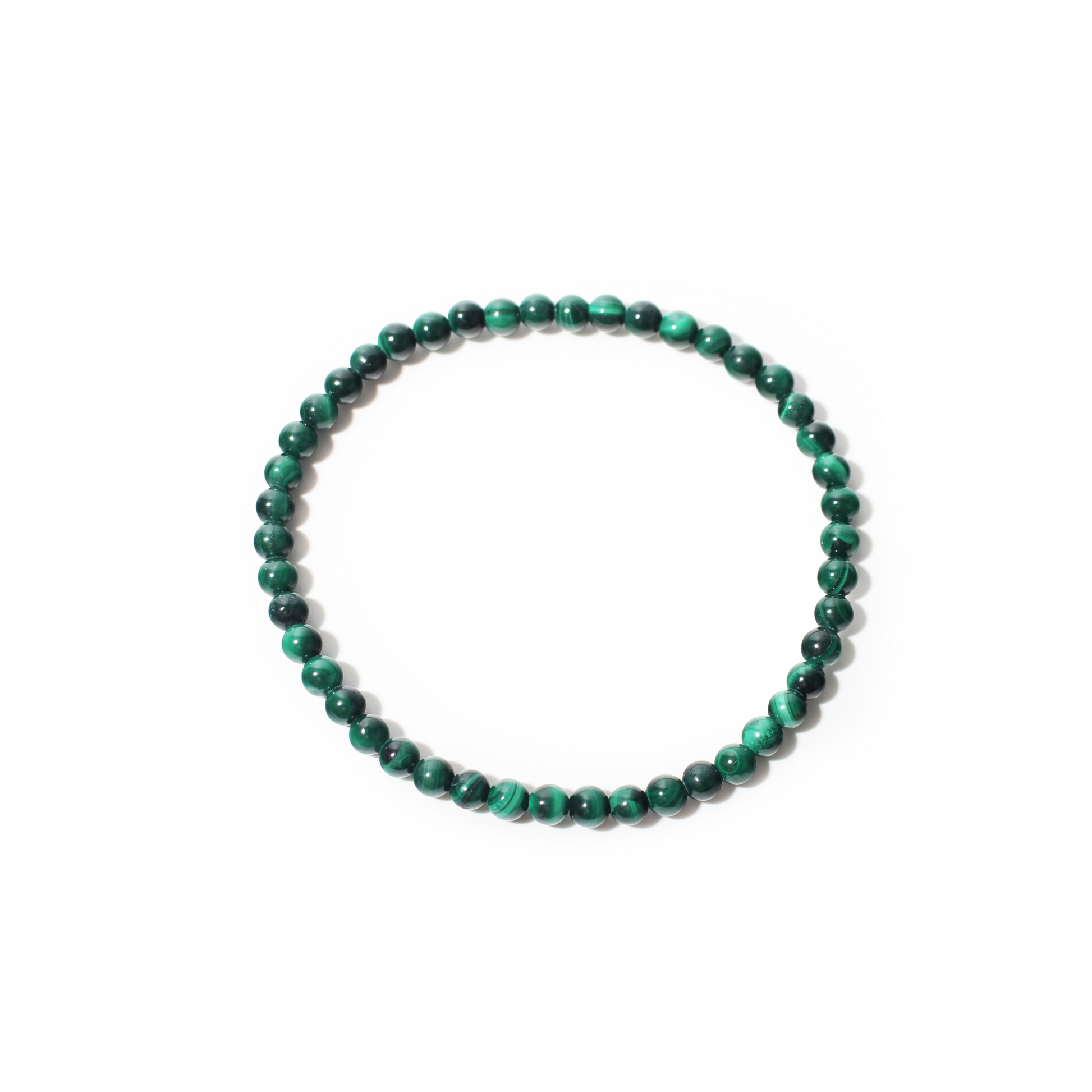 Heart chakra malachite bracelet for love, abundance and positive transformation
