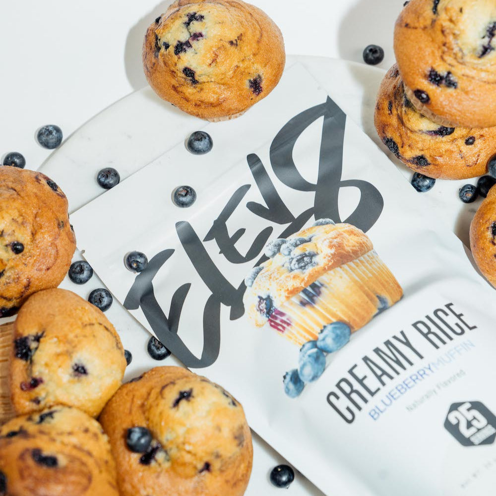 Blueberry Muffin Creamy Rice