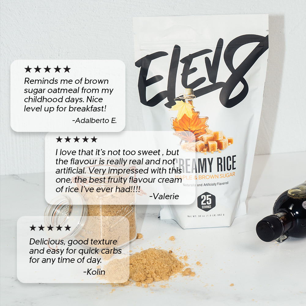 Maple & Brown Sugar Creamy Rice