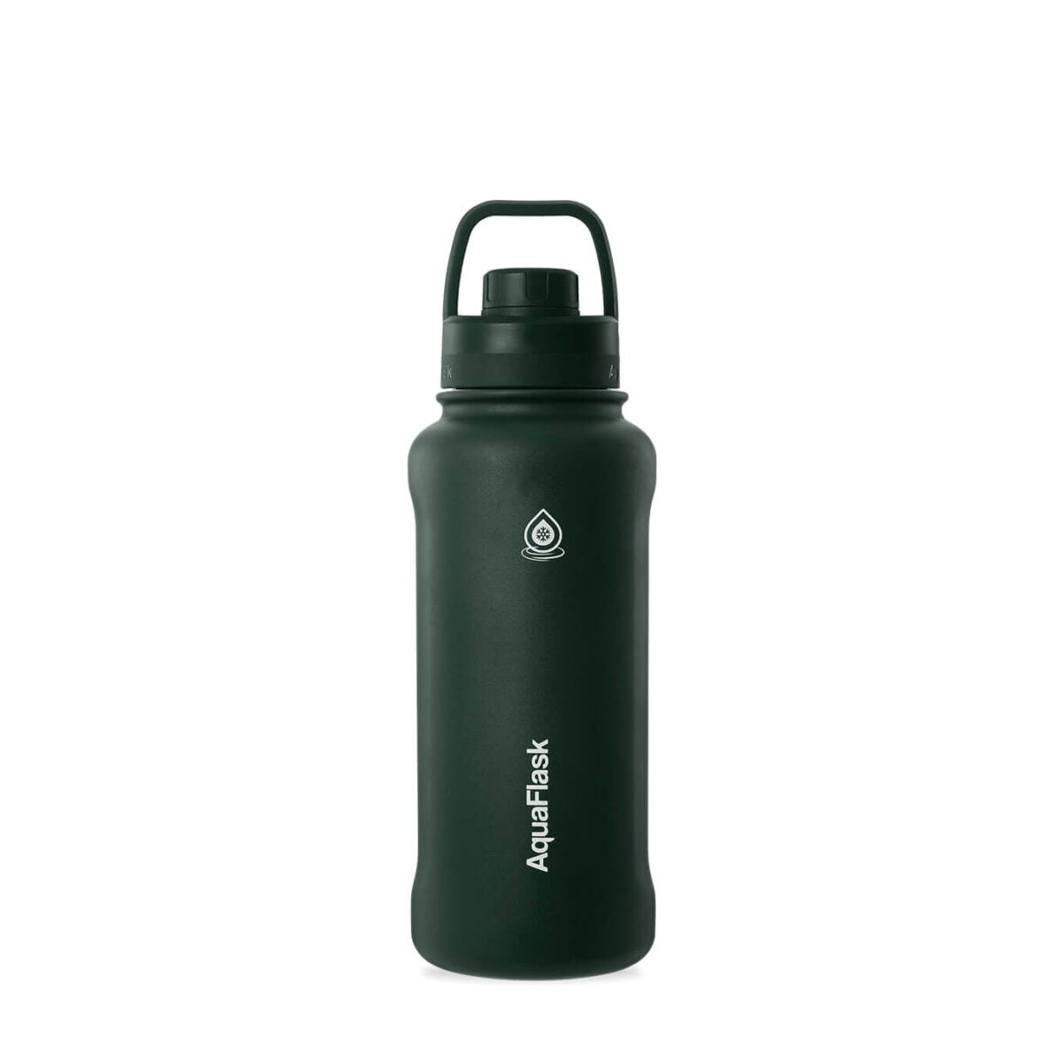 moss green AquaFlask 935ml for camping, hiking and outdoor exploration