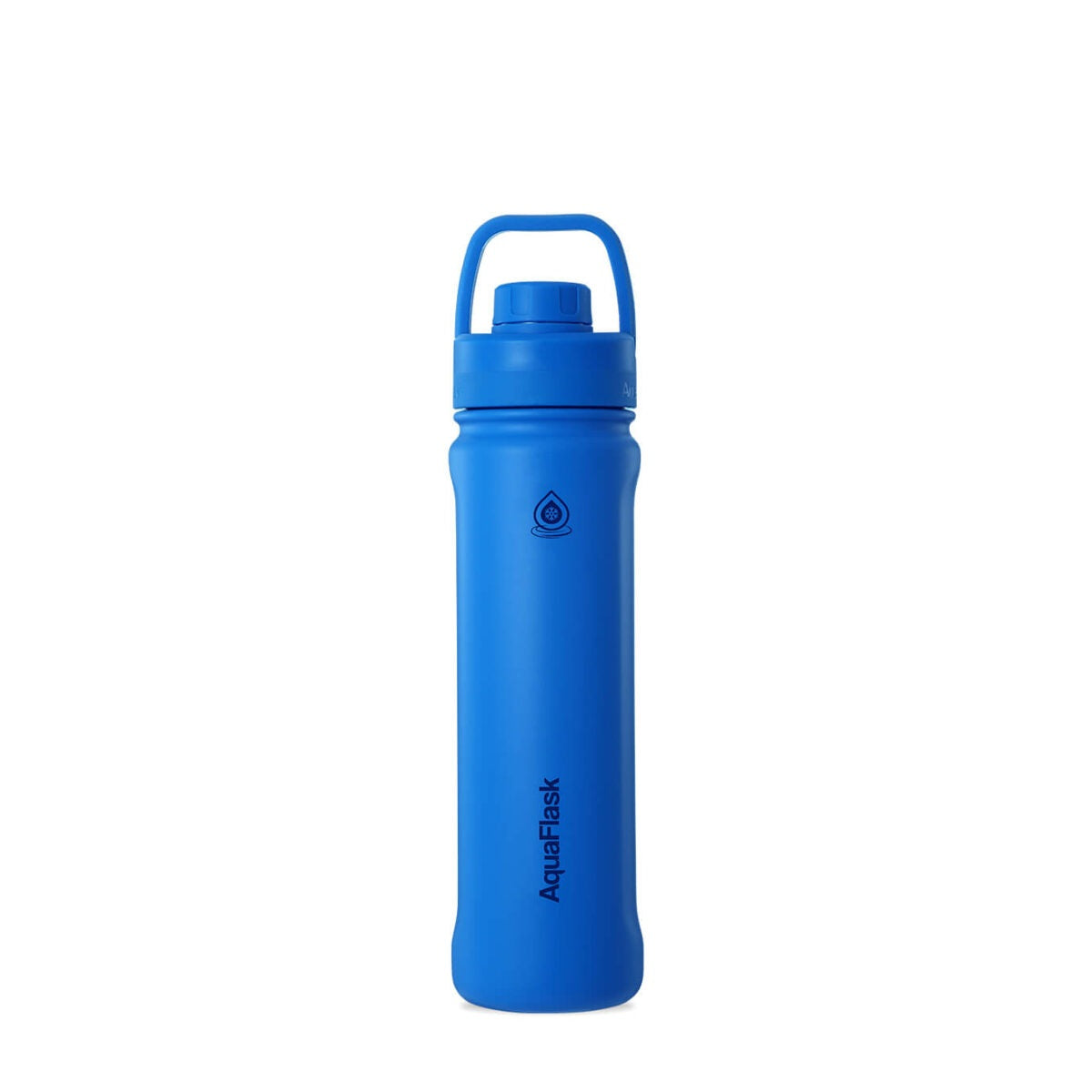 blue Durable AquaFlask Sports 650ml for cycling, hiking and outdoor adventures
