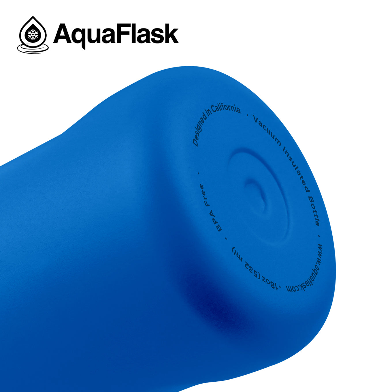 bottom AquaFlask Original 530ml in outdoor adventure and travel setting