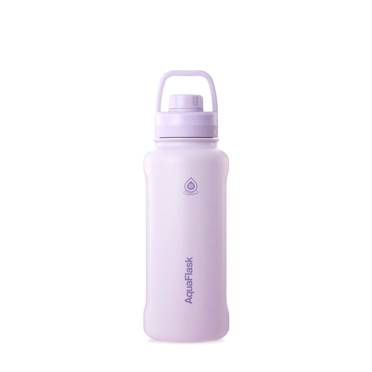 white AquaFlask 935ml showing leak-proof seal and lid mechanism